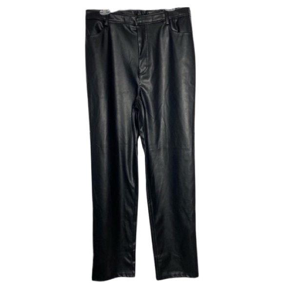 ASOS Black Straight Leg Pants - Picture 1 of 6